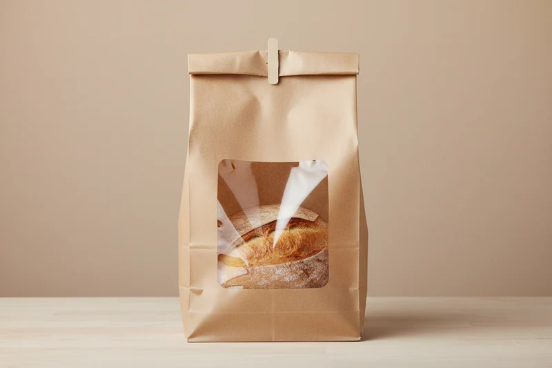 Sachet pain avec fenêtre