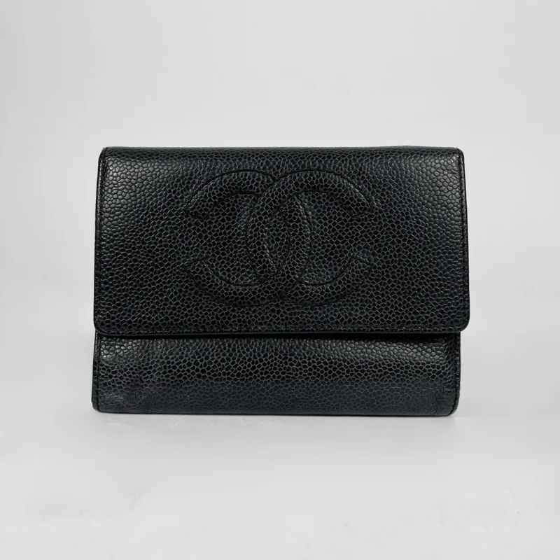 Chanel Caviar noir moyen
