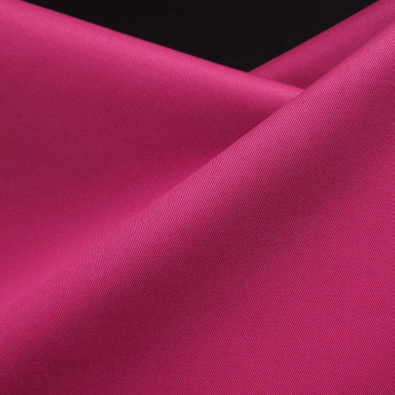 Tissu gabardine sergé de coton | Couleurs unies