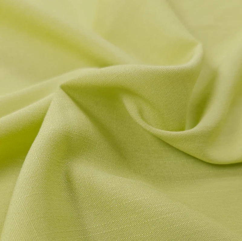 Slub de Viscose | Vert Lime | 96 cm | FIN DE ROULEAU