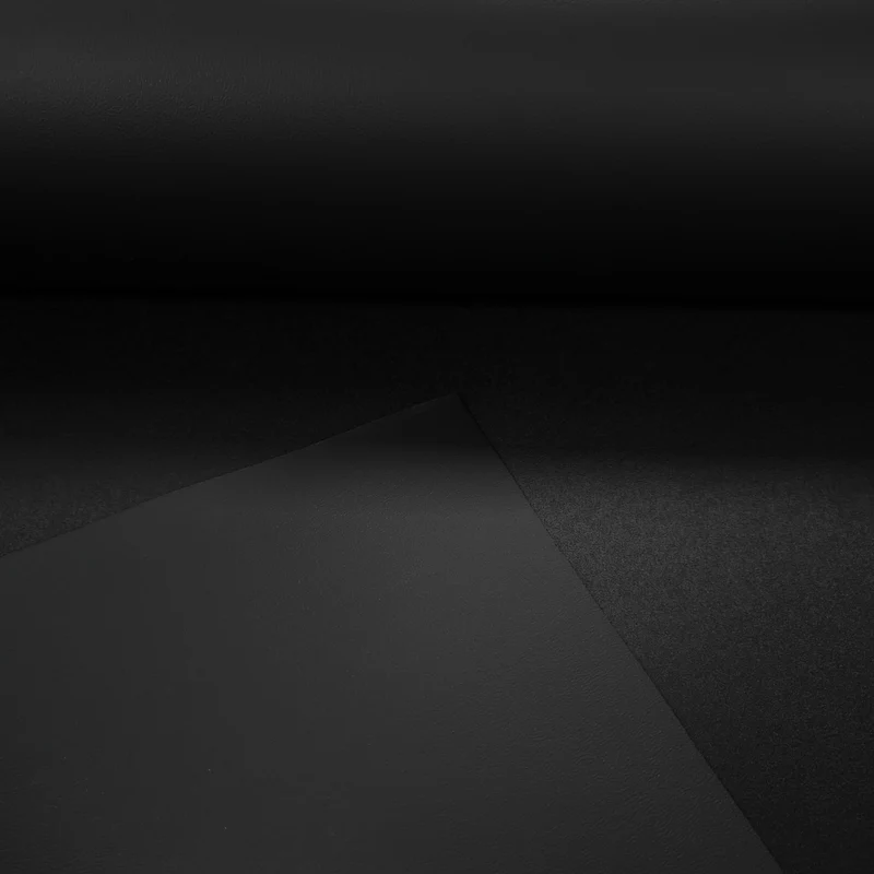 Faux Cuir | Noir | 64 cm | FIN DE ROULEAU
