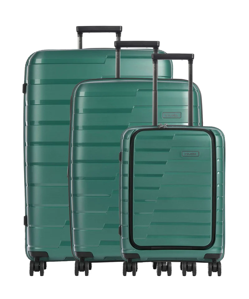 Travelite Air Base Set de valise (4 roues) smaragd