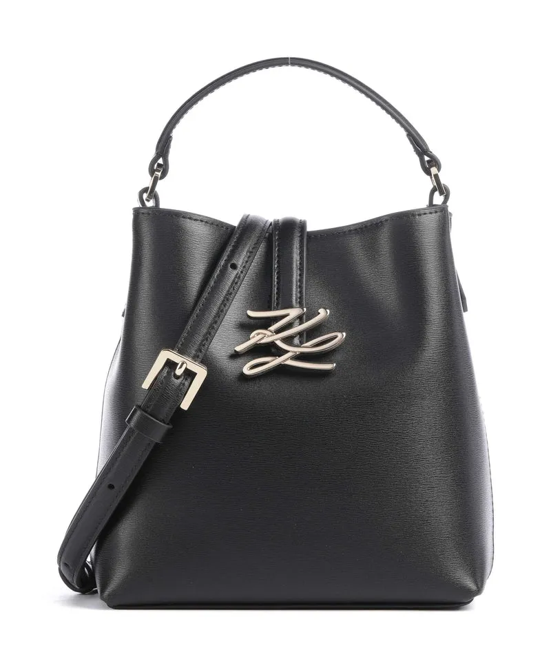 Karl Lagerfeld K/Autograph Small Sac seau black/gold