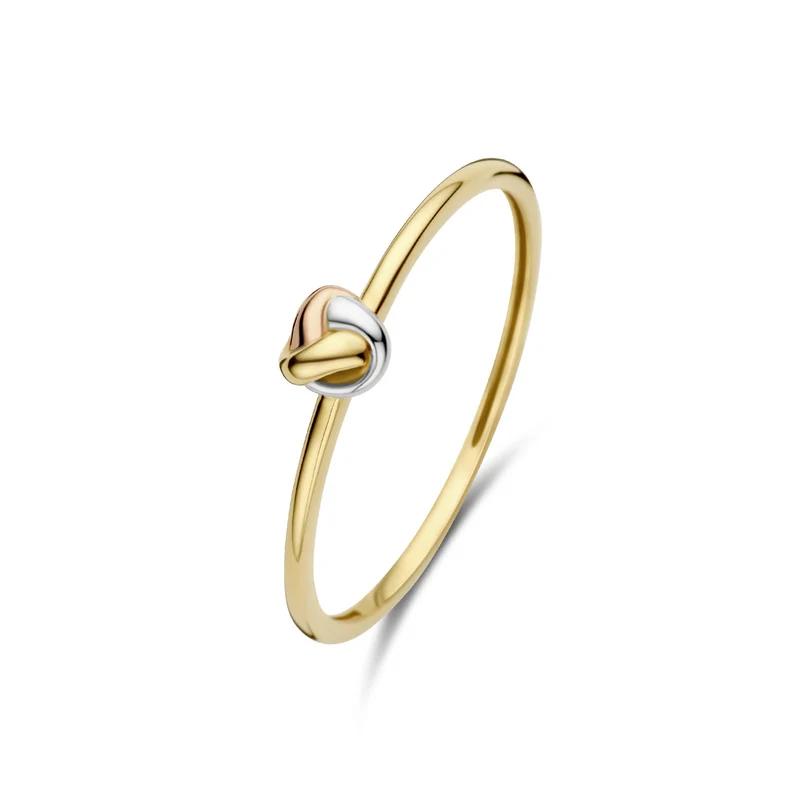 Beloro Jewels Della Spiga Femmes Bague Or 9 carats BO330016-48