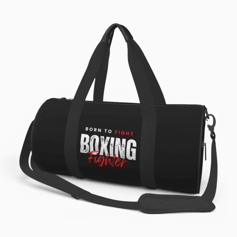 Sac de Sport Boxe Noir