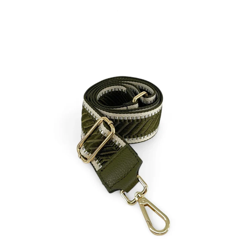 Bandoulière amovible UNI doré Vert kaki