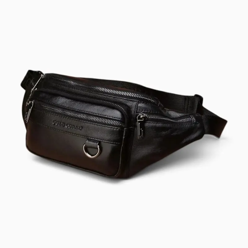 Sac Banane Sacoche Cuir à Bandoulière