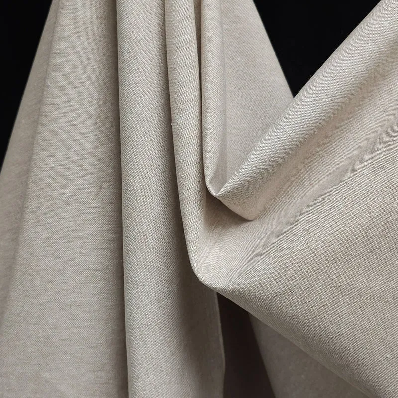 Tissé Teint Coton & Lin Essex | Par Robert Kaufman | 104 cm | FIN DE ROULEAU