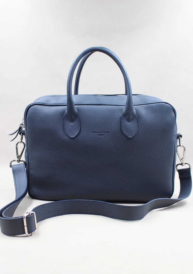 Sac porte-documents Auguste | Cuir Grainé