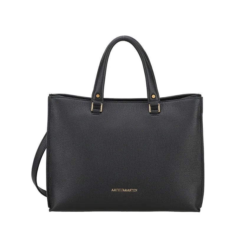 Grand sac porté main Nora en cuir