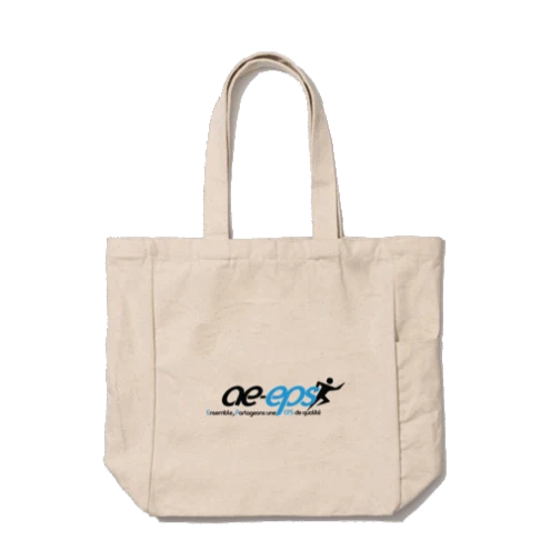 Sac shopping coton avec soufflet