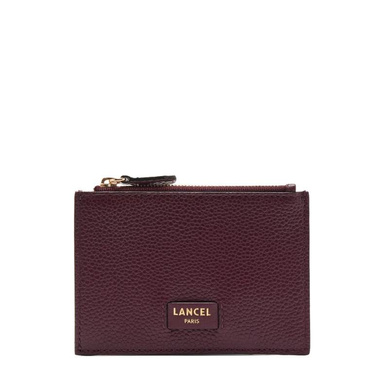 L ZIP CARDHOLDER WITH GUSSET