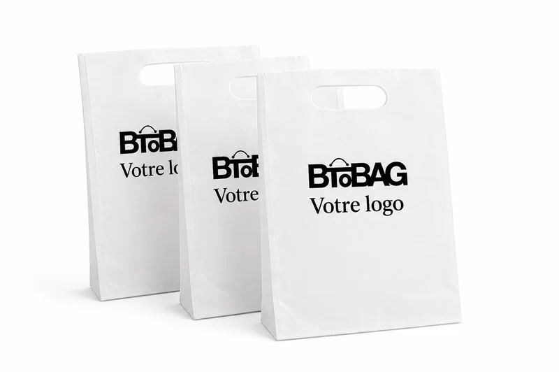 Sac Galette des Rois Kraft Blanc Ingraissable 40 gr