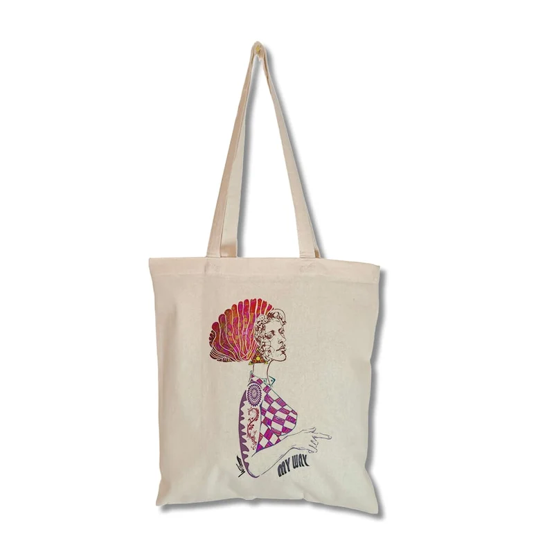 Tote Bag imprimé Louise - Insoumise éclatante