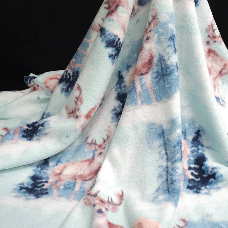 Polar | Motif cerf d'hiver | 96 cm | Fin de rouleau