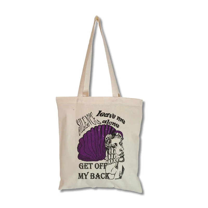 Tote Bag imprimé Jade - Murmure