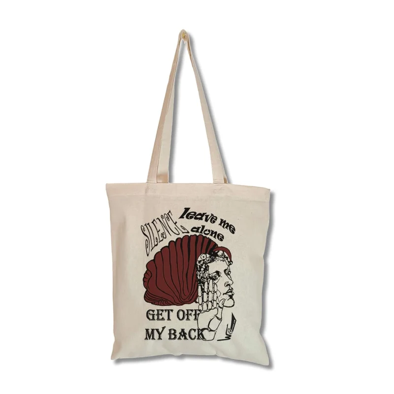 Tote Bag imprimé Jade - Silence intérieur