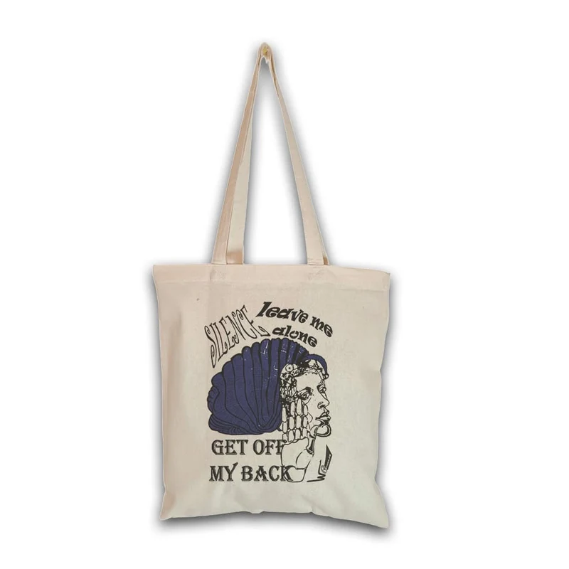 Tote Bag imprimé Jade - Profond silence
