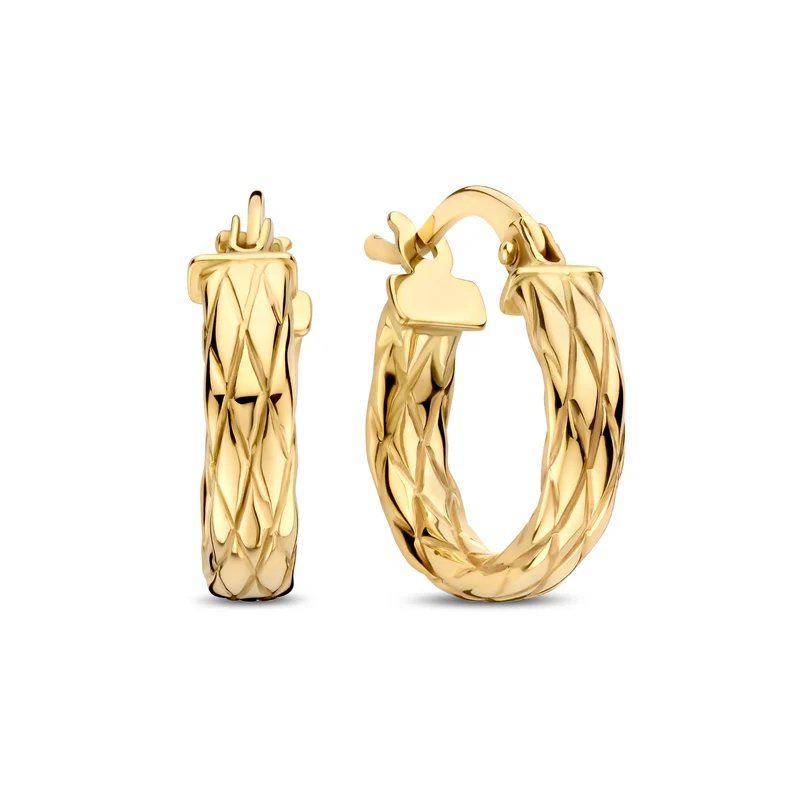 Isabel Bernard Rivoli Aurelle boucles d’oreilles en or 14 carats IB360278