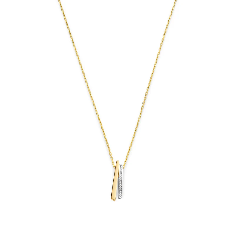 Beloro Jewels Monte Napoleone Femmes Collier Or 9 carats BO340029