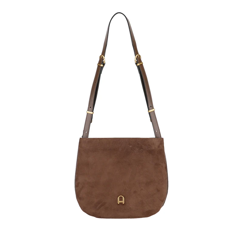 Sac épaule bandoulière Camille cuir Suède