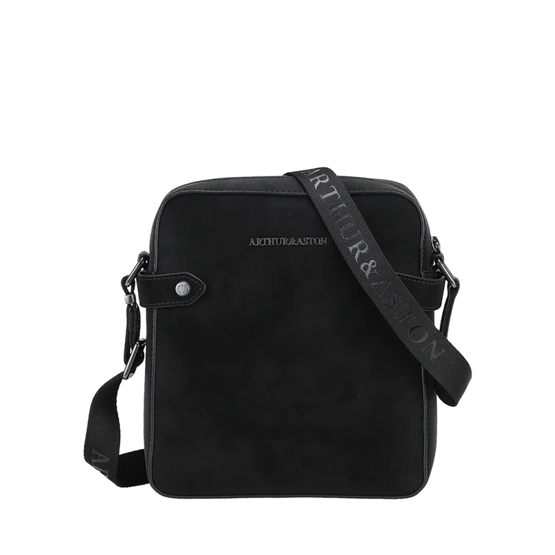 Sac Travers M Misha croûte de cuir