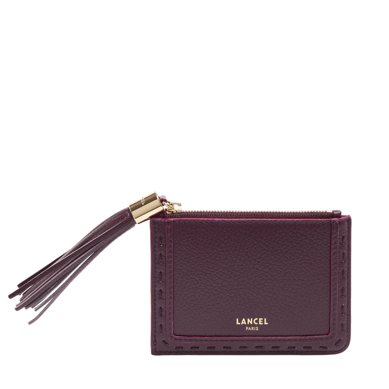 L ZIP CARDHOLDER WITH GUSSET