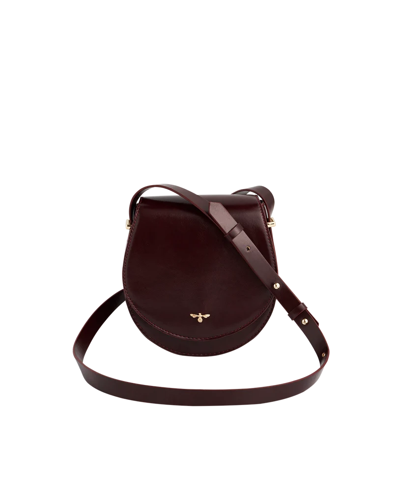 Cherry Red Saddle Bag