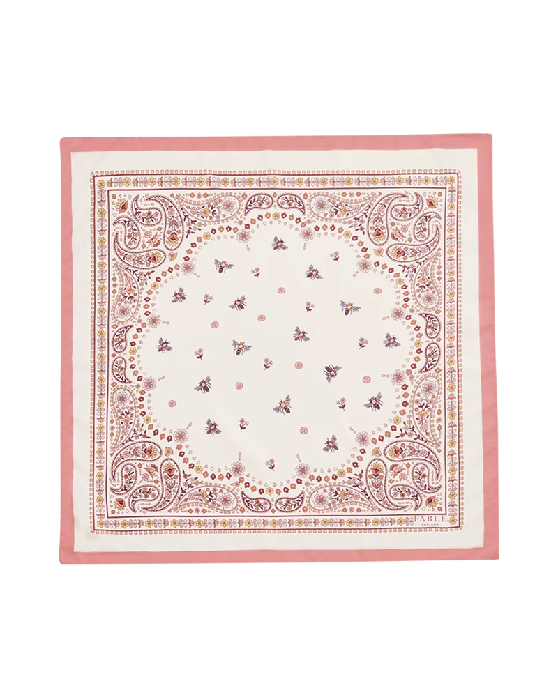 Eve Bandana Scarf in Pink