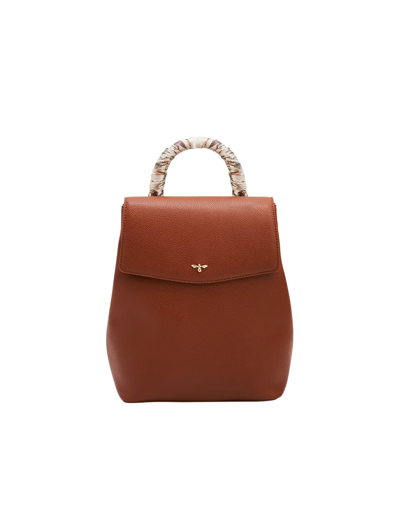 Laura Small Backpack in Tan