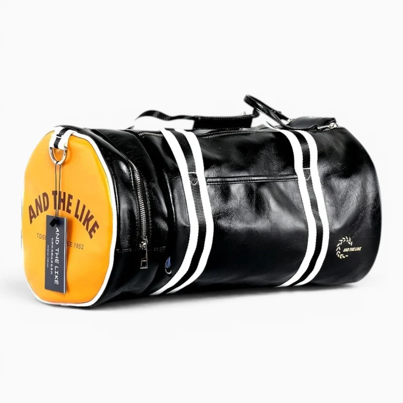 Sac De Sport Vintage Avec Compartiment Chaussures