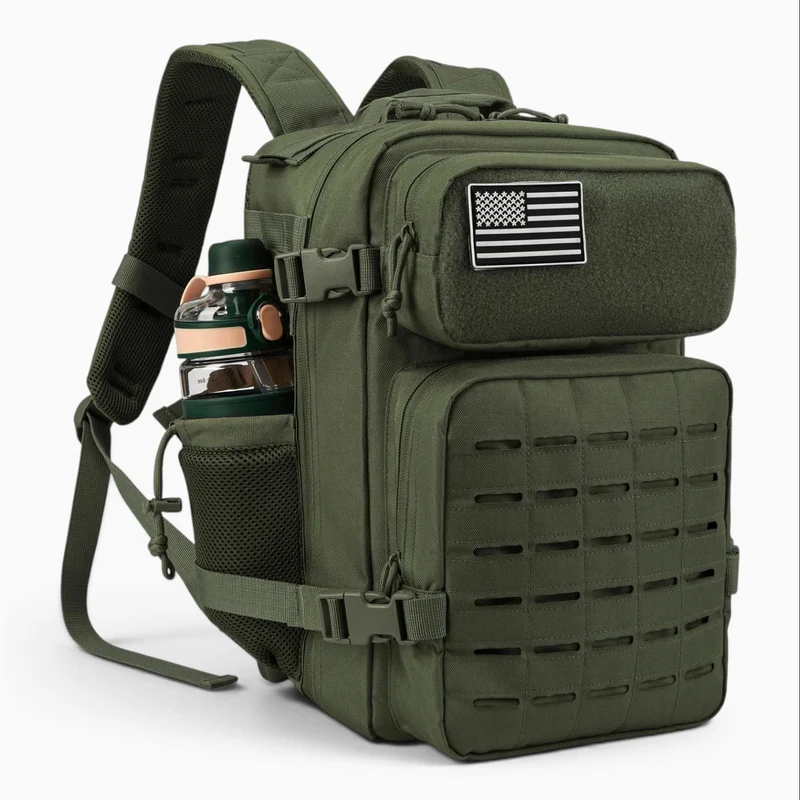 Sac a dos tactique militaire compact pour randonnée, sport et outdoor