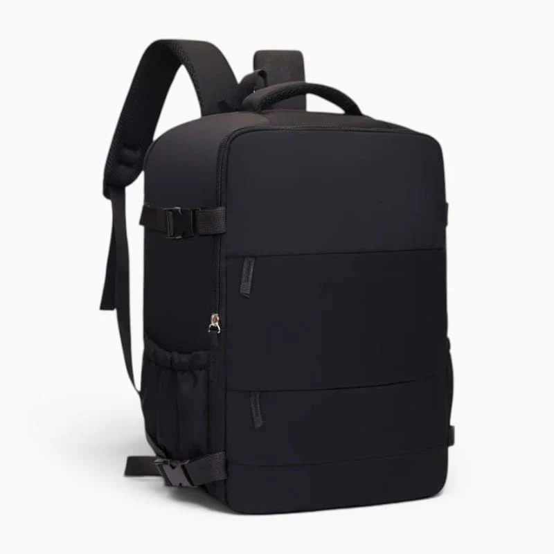 Sac a dos voyage cabine 40x20x30 avec ouverture valise et rangement optimisé
