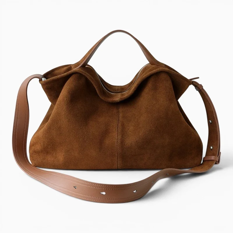 Sac À Main Femme Daim Bandoulière