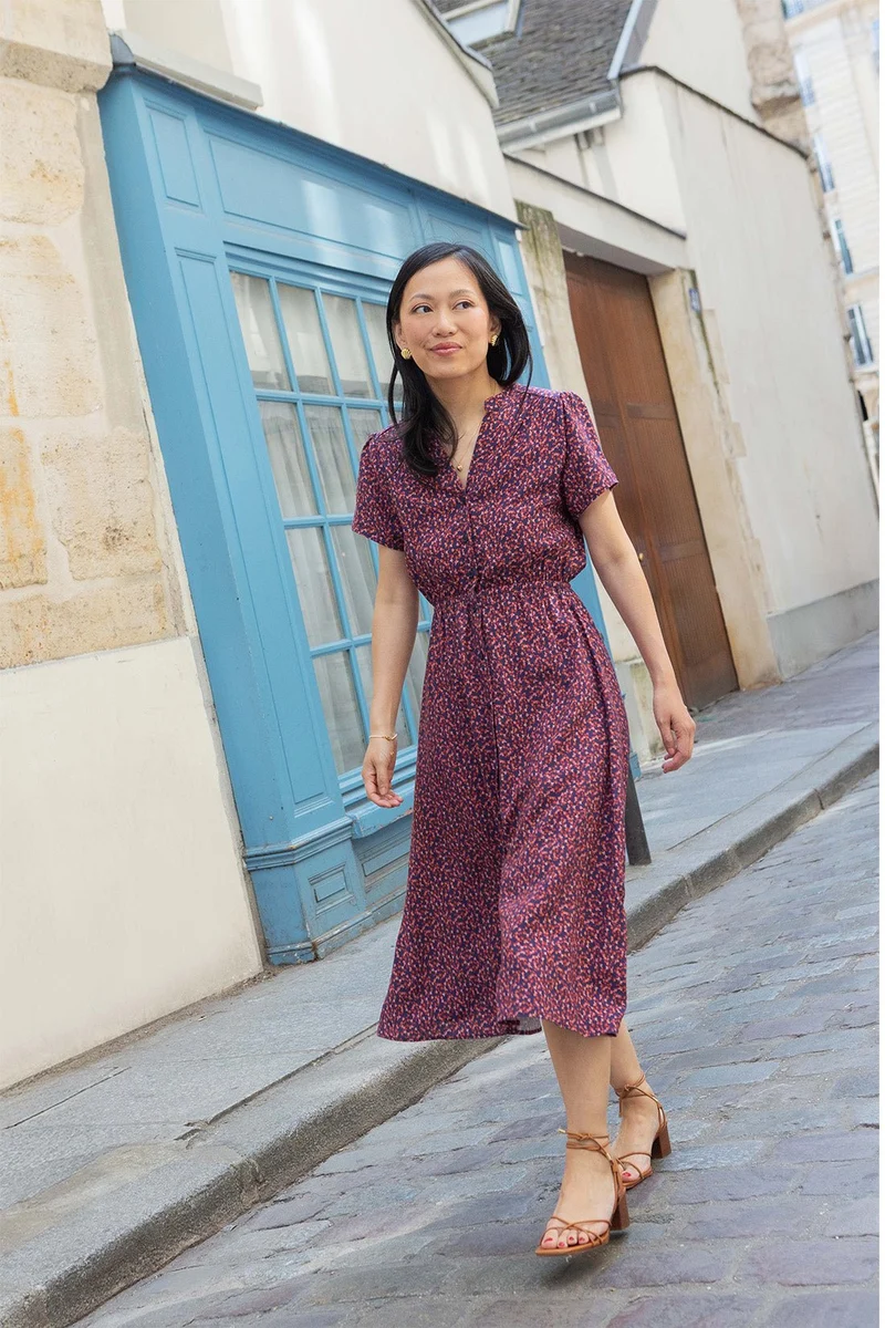 Robe Giada - fleuri