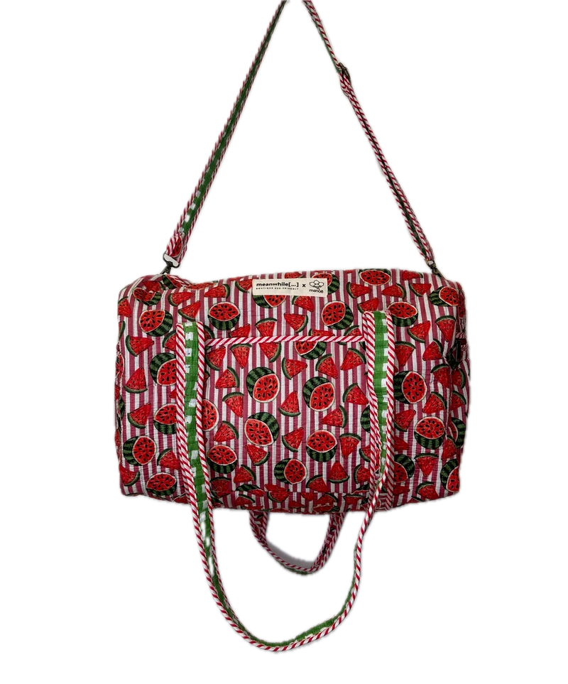 Sac à langer pastèque rose - Manoë x Meanwhile Boutique