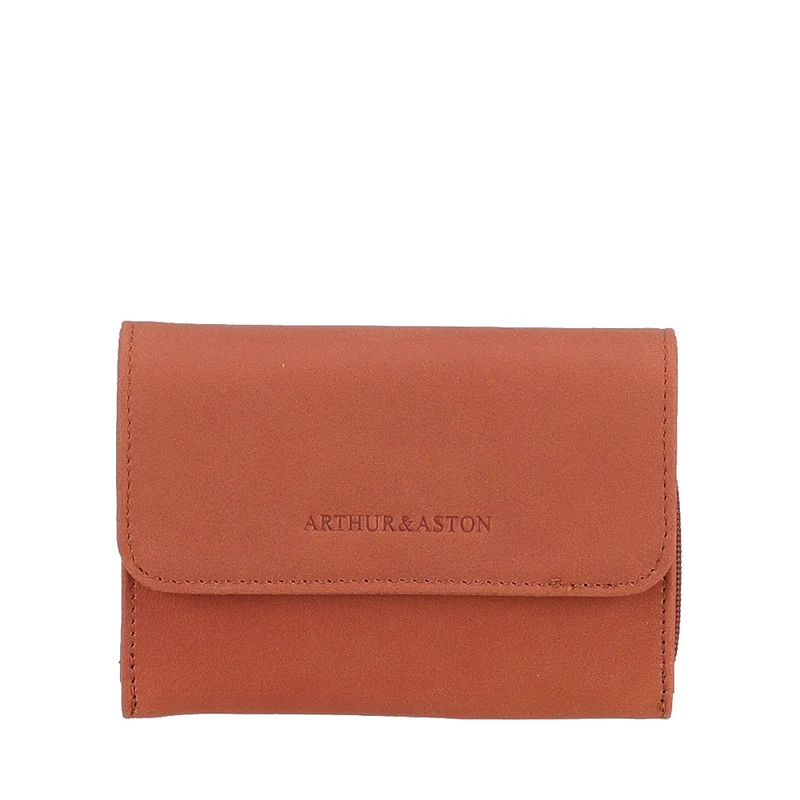 Petit Porte-monnaie pression Maé en cuir