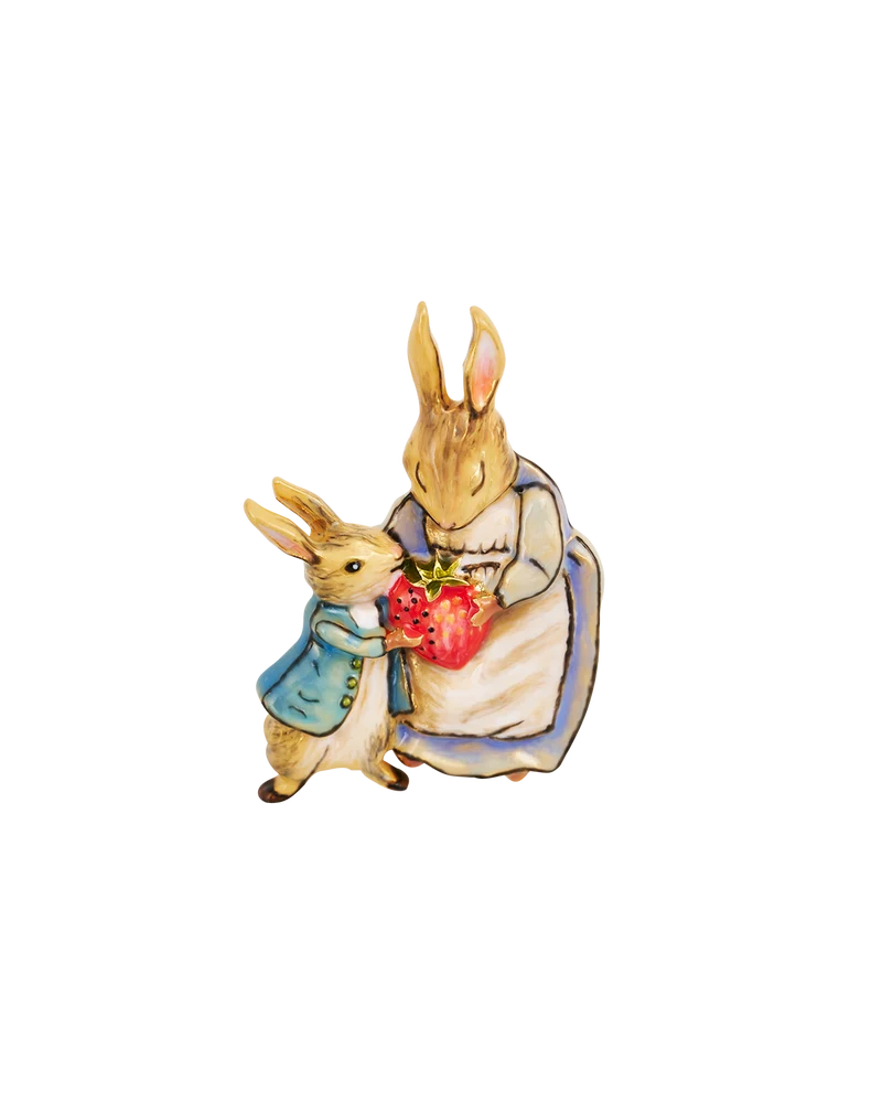 Fable England x Peter Rabbit Mrs Rabbit Brooch