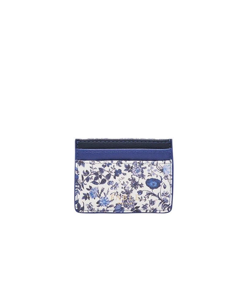 Blue Agnes Ditsy Card Holder