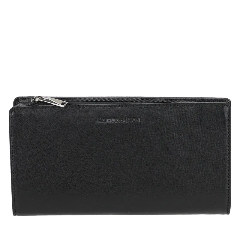 Grand Portefeuille cuir agneau Riley