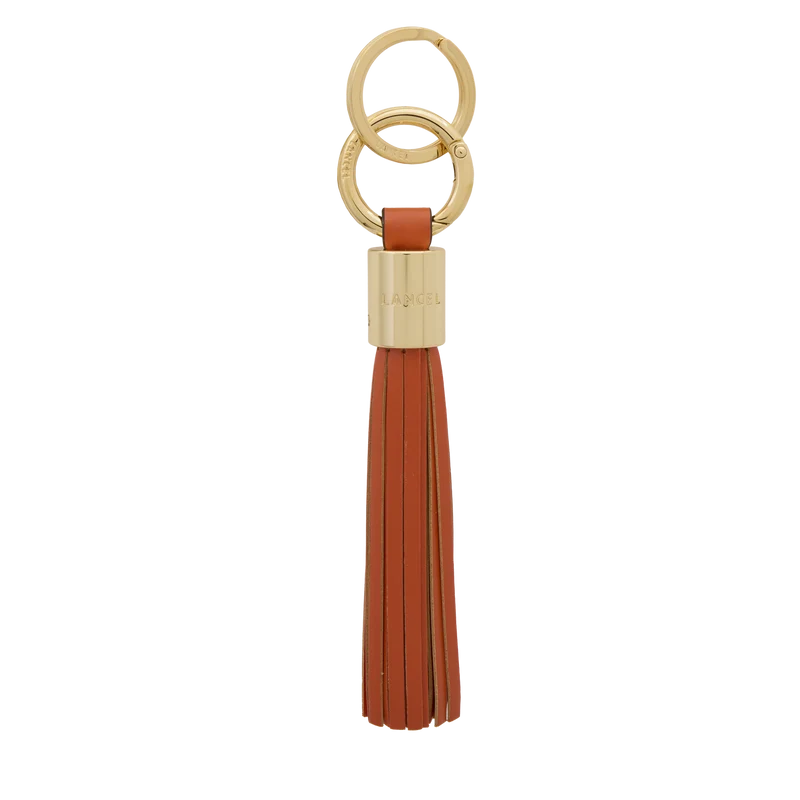 L TASSEL KEYRING
