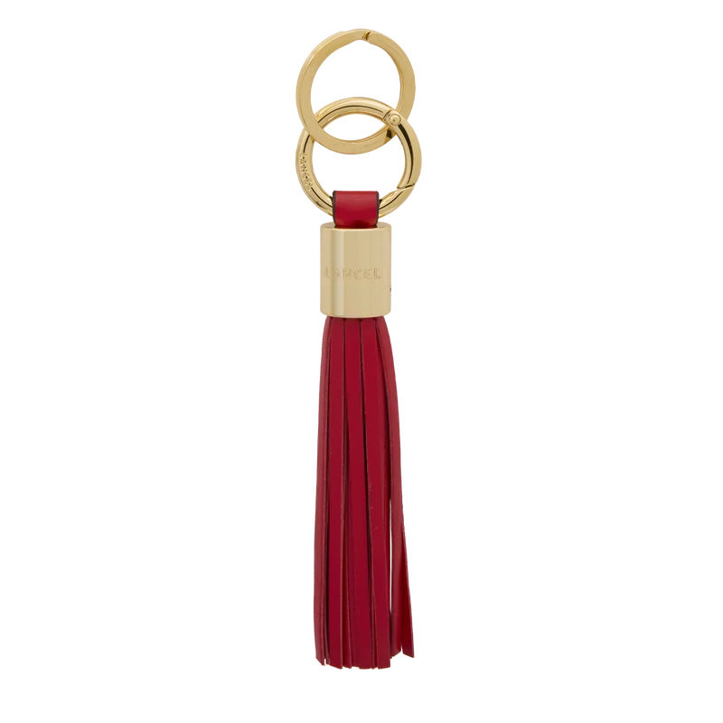 L TASSEL KEYRING