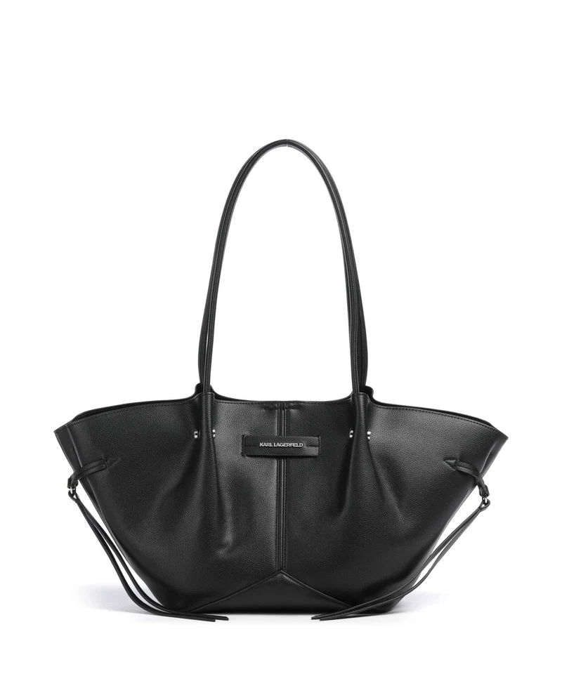 Karl Lagerfeld K/Pierced Small Cabas black nickel