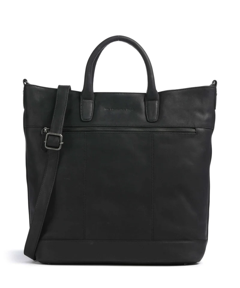 The Chesterfield Brand Wax Pull Up Cow Westbrook Sac à main black