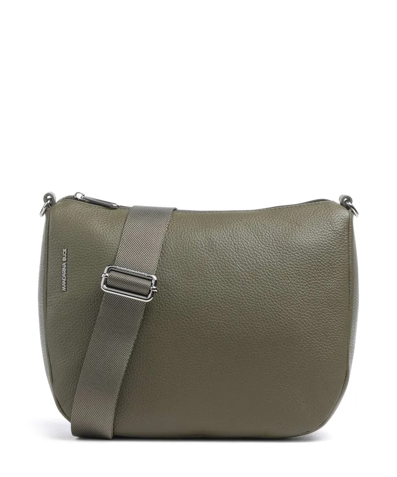 Mandarina Duck Mellow Leather Sac bandoulière winter olive