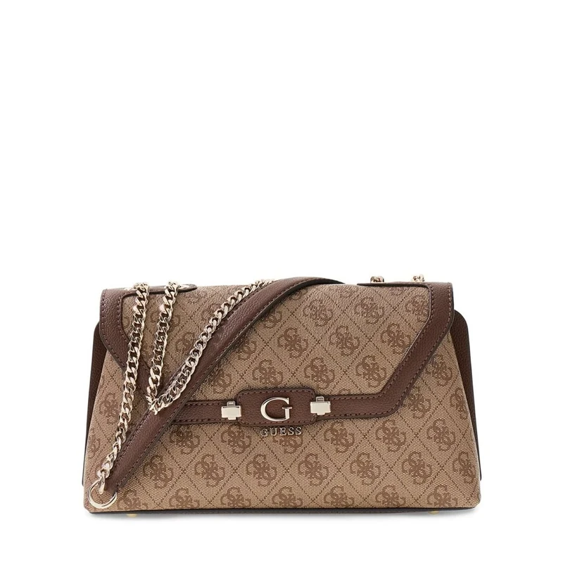 Guess Lindsey Latte Logo Sac Crossbody HWSG97-49210-LTL