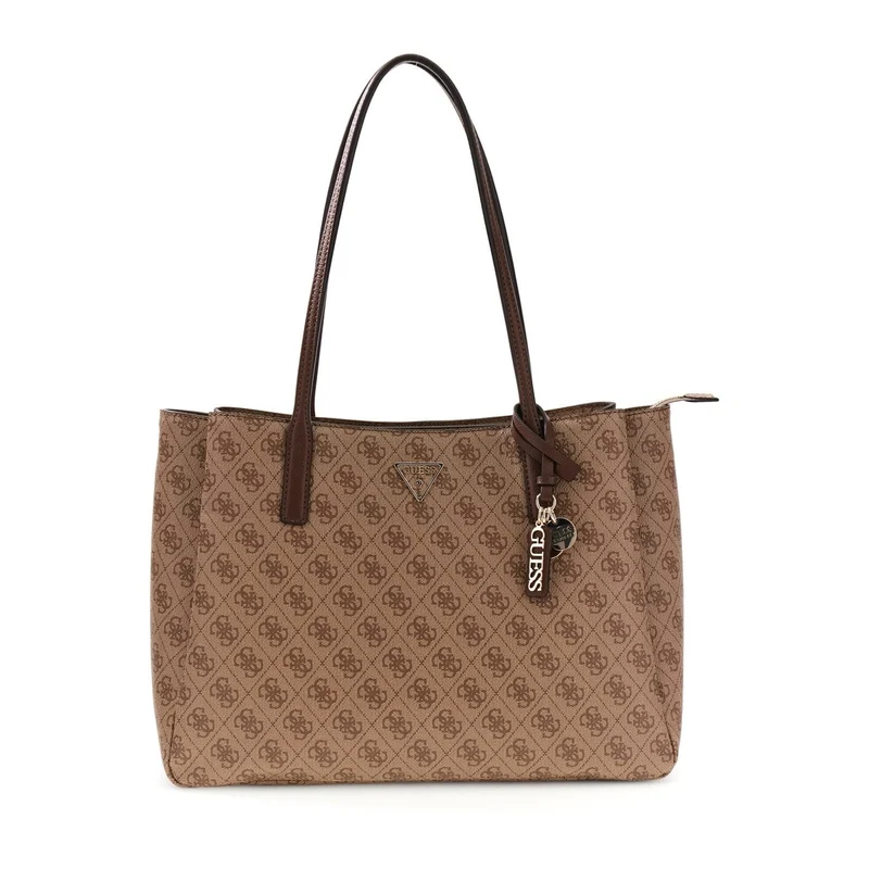 Guess Noelle Latte Logo Brown Cabas HWBG96-72260-LGW