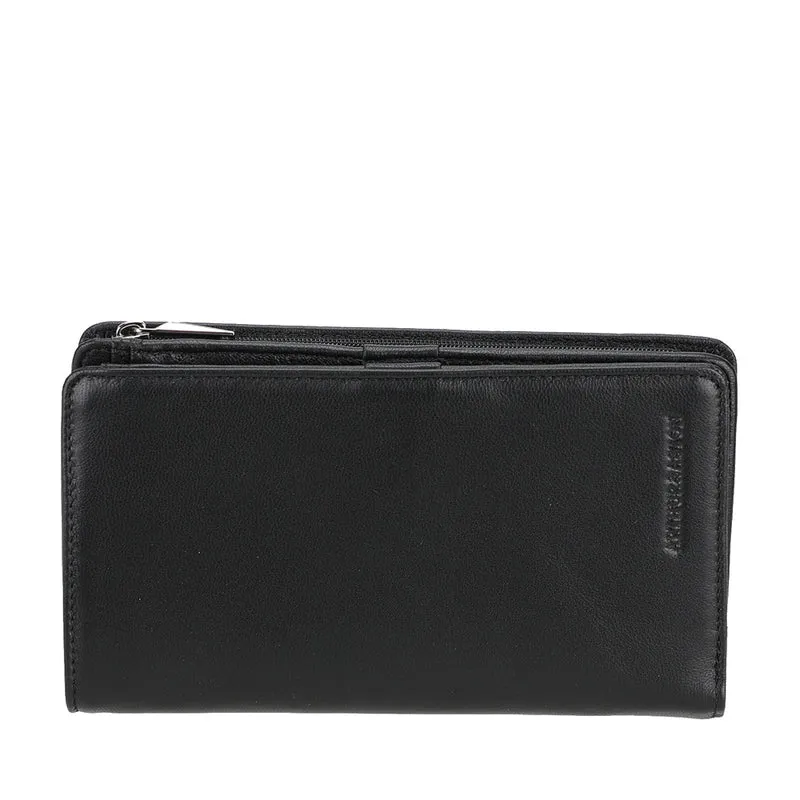 Grand Portefeuille cuir agneau Riley