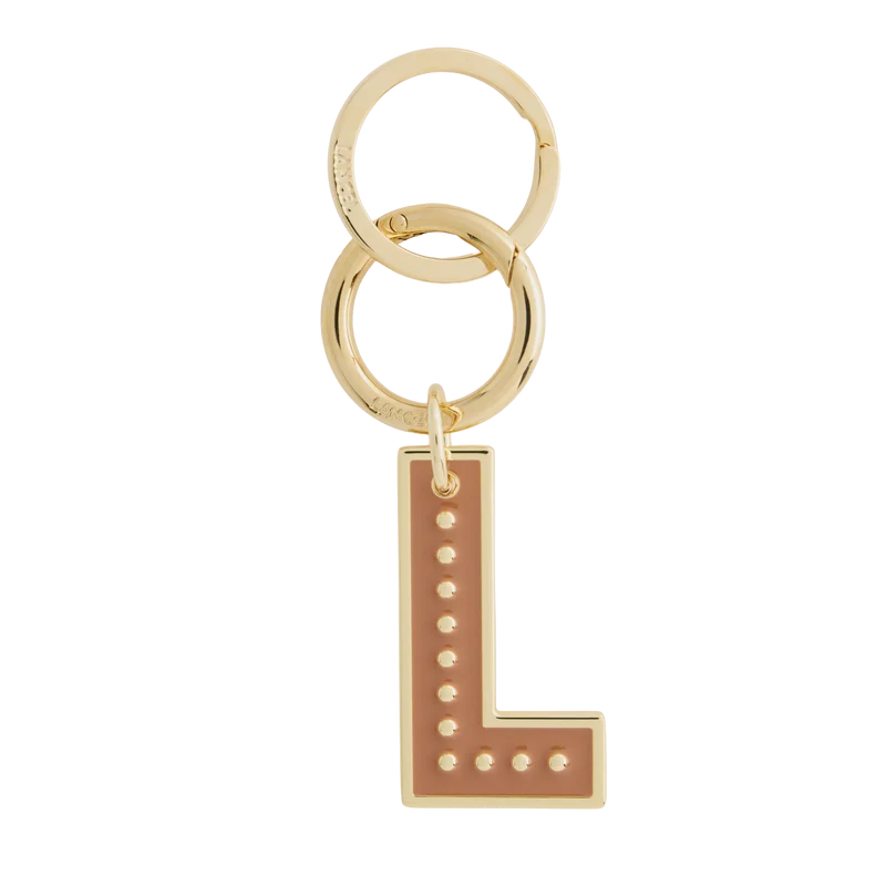 L"" KEYRING/BAG CHARM
