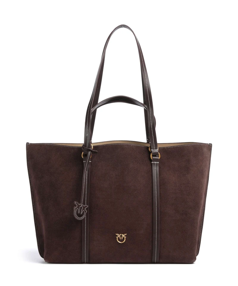 Pinko Carrie Big Cabas borgogna/antique gold